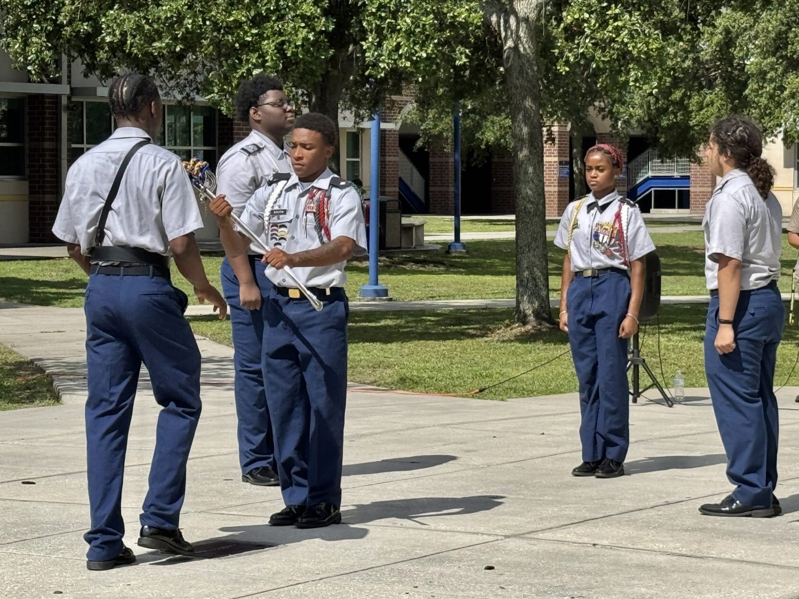 St. Petersburg Florida Gibbs High School JROTC Scholarship Presentation ...